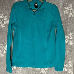 North Face zip up sweatshirt